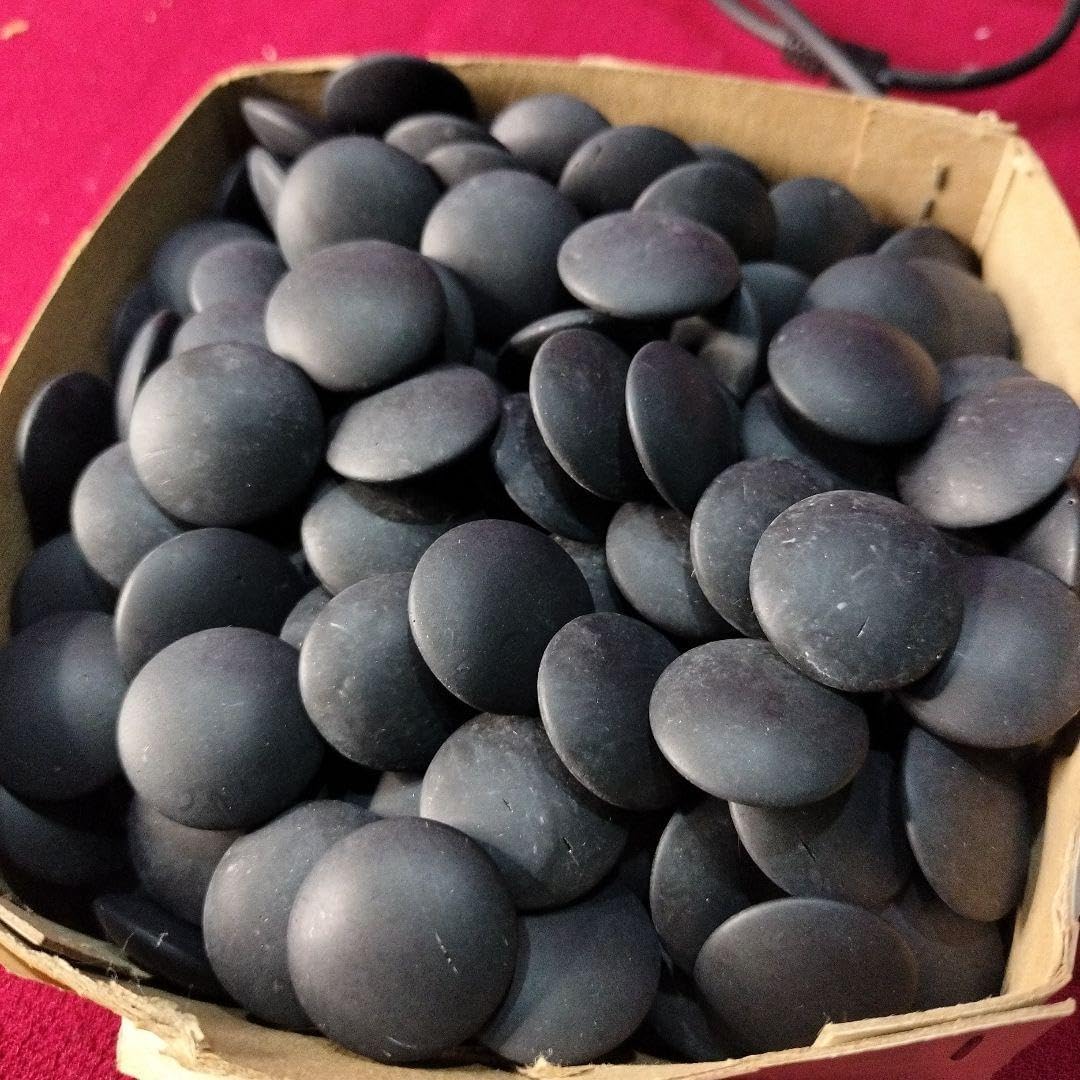 碁石 囲碁 那智黒 囲碁 32号 蛤碁石 那智黒 碁石 碁笥セット ①